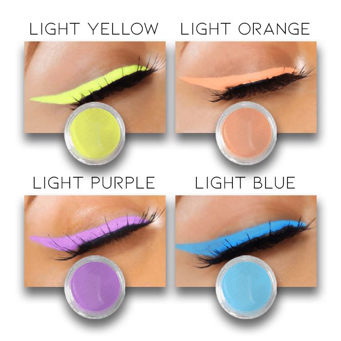 Neon Color Eyeliner Gel Morning Shades Light Orange 