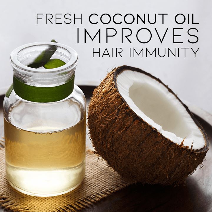 Coconut Oil Hair Care Every Day And Night 