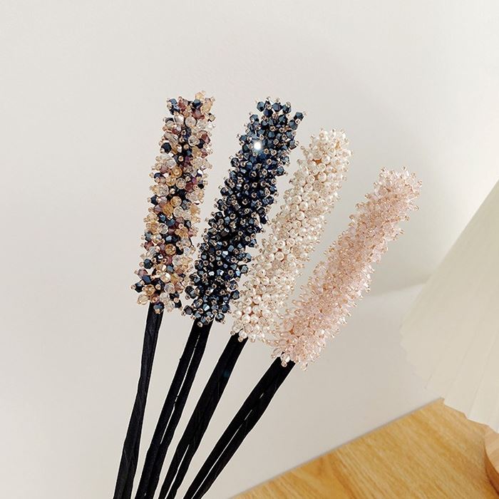 Elegant Easy Crystal Hairbun Maker Hair Styling Tools Every Day And Night 