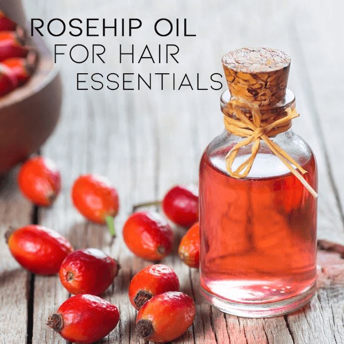 RoseHip Oil Hair Care Every Day And Night 