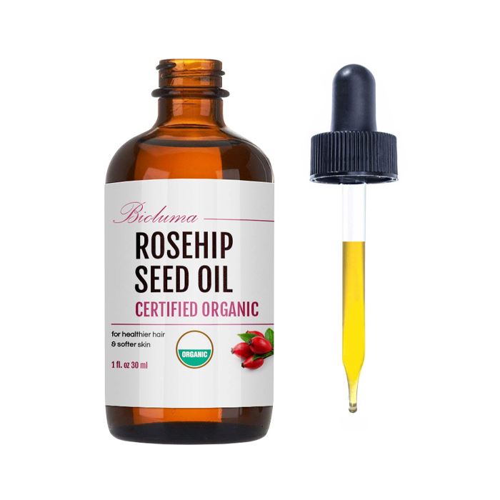 Organic Rosehip Seed Face Oil Personal Care Every Day And Night 30ml 1pc 