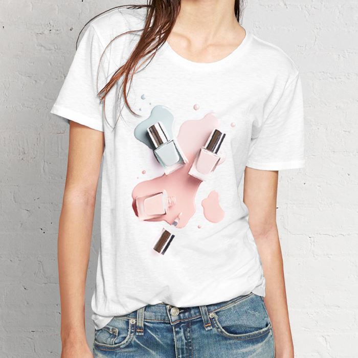 Oh My Nail Polish Tee Shirts & Tops Every Day And Night 
