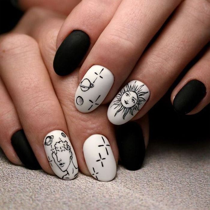 Nail Art Pen Beginner 8 pcs Set Nail Every Day And Night 