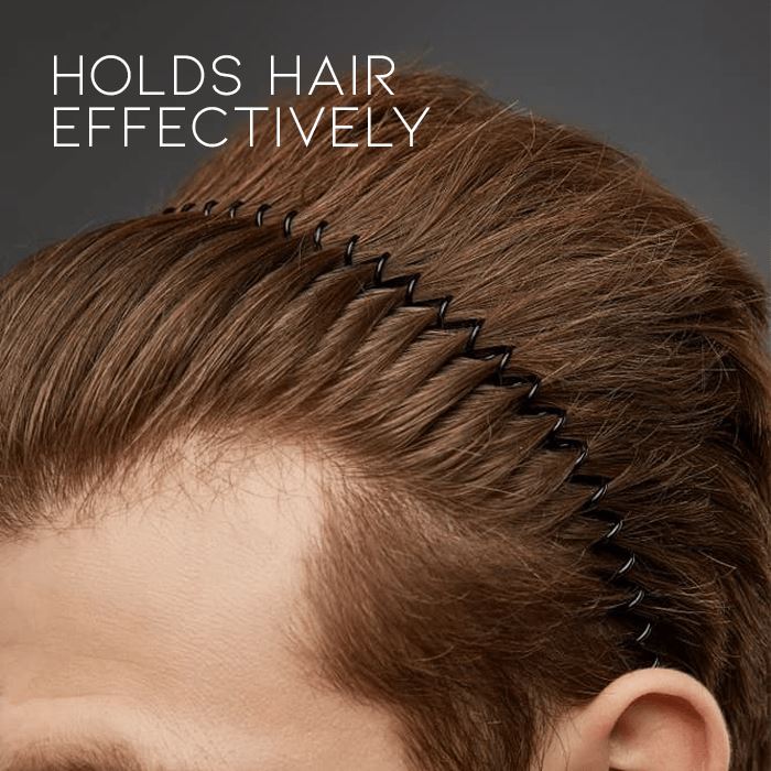 Men Styling Metal Headband Hair Accessories Every Day And Night 