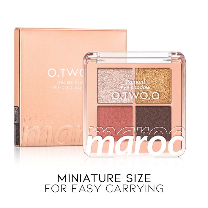 4 Shades Mini Eyeshadow Palette Make-up Every Day And Night 