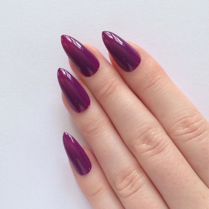Color Gel Nail Polish (Amethyst Color Collection) Every Day And Night 
