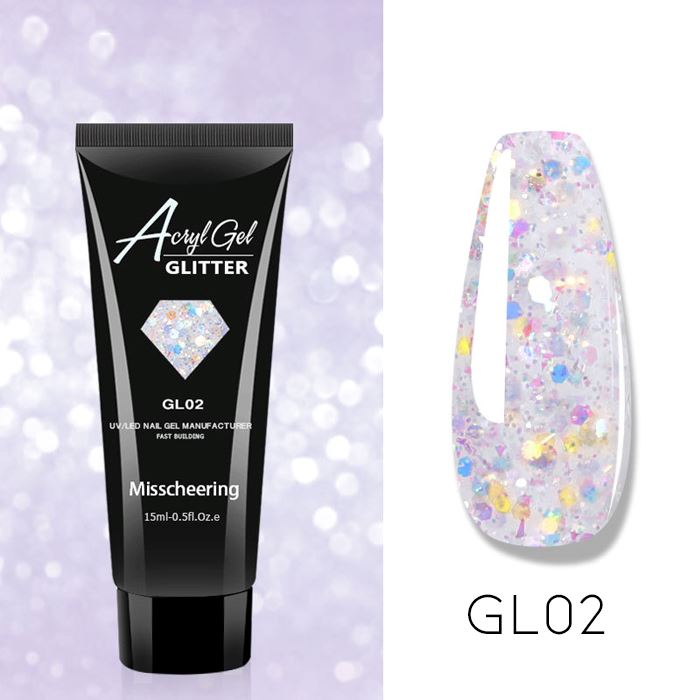 Easy Building PolyGel Nail Nail Every Day And Night GL02 