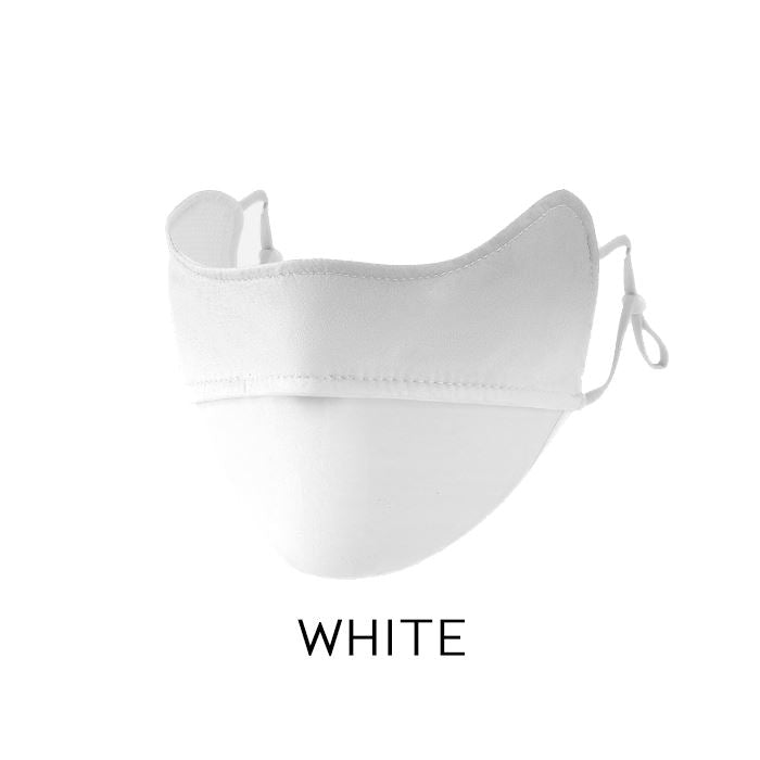 SPF50+ Cool Feeling Breathable Face Mask Personal Care Every Day And Night White 2pcs (42% OFF) $10.5 Each 