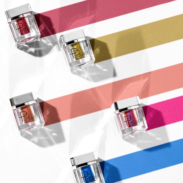 SuperSpark Iridescent Holographic Eyeshadow Make-up Every Day And Night 