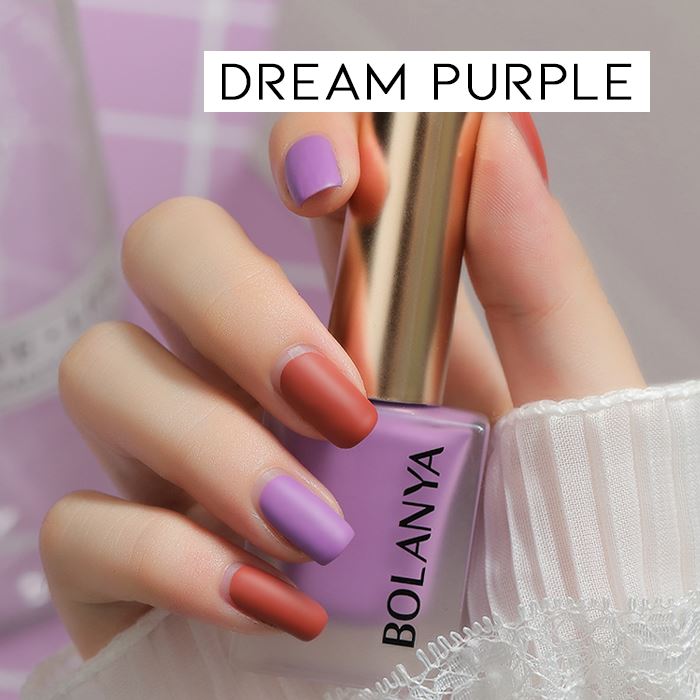 Matte Nail Polish Nail Polishes Every Day And Night Dream Purple 