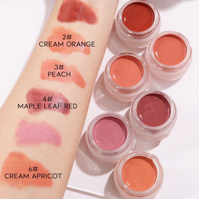 Jelly Mousse Super Pigmented Cream Blush Make-up Every Day And Night 