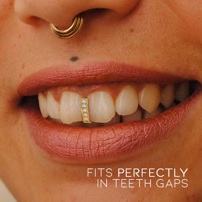 Teeth Gap Filling Grillz Jewelry Apparel & Accessories Every Day And Night 