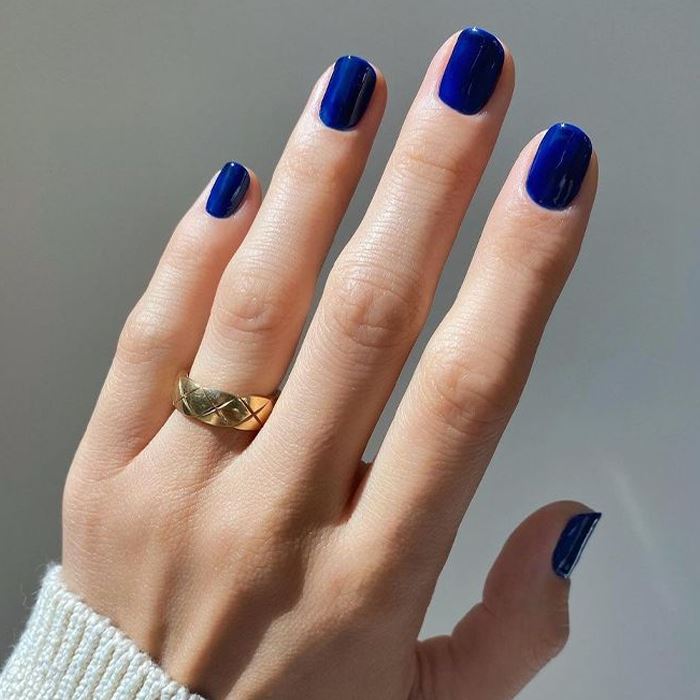Color Gel Nail Polish (Blue Color Collection) Every Day And Night 
