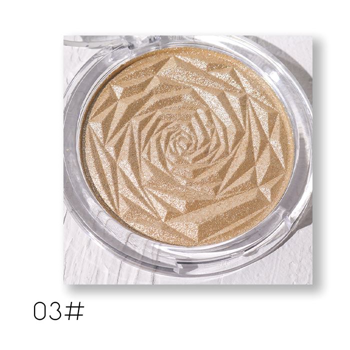 3D Rose Highlighter Make-up Every Day And Night 