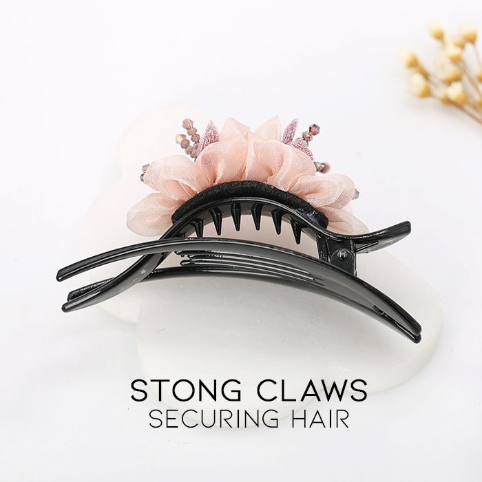 Elegant Floral Hair Clip Hair Styling Tools Every Day And Night 