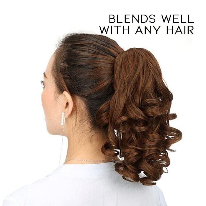 Clip-On Curly Ponytail Hair Extension (25CM) Hair Extensions Every Day And Night 
