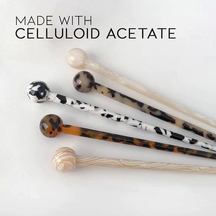 Simple & Elegant Daily Hair Stick Hair Styling Tools Every Day And Night 