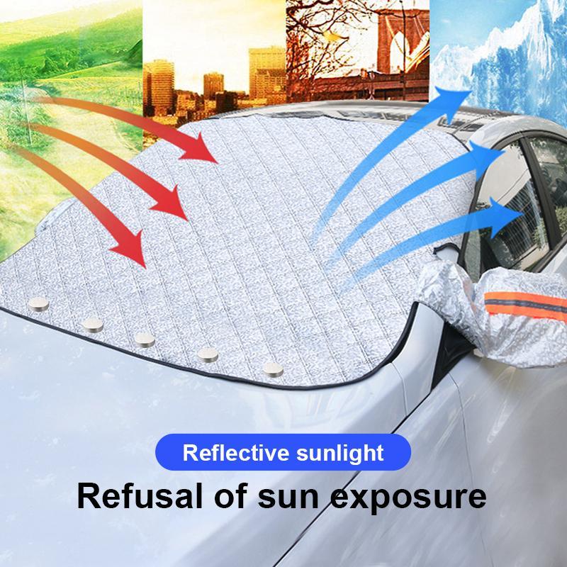 Fivfivgo™ Housse magnétique anti-neige pour voiture