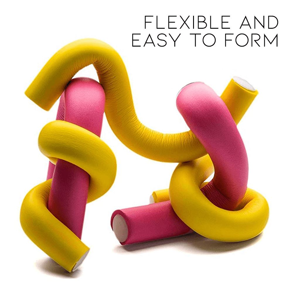 Heatless Curls Hair Rods Hair Styling Tools Every Day And Night 