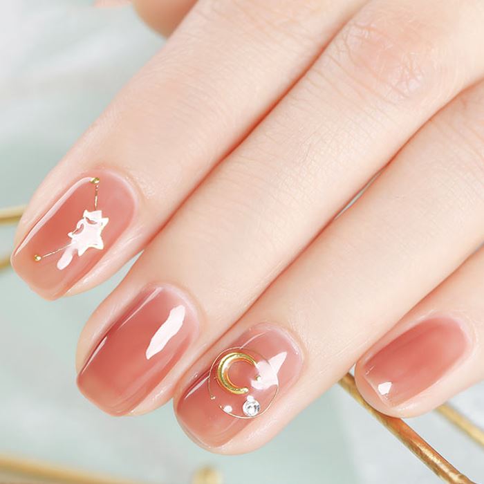 Color Gel Nail Polish (See-Through Collection) Every Day And Night 