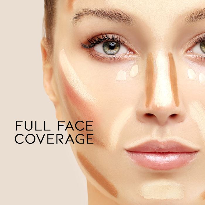 Second Skin High-Coverage Foundation Stick Make-up Every Day And Night 