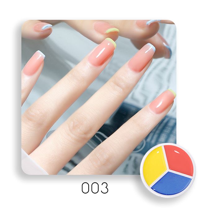 3-in-1 Cream-like Nail Gel Nail Every Day And Night 003 