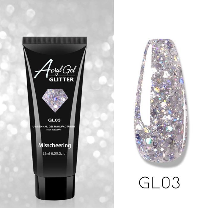 Easy Building PolyGel Nail Nail Every Day And Night GL03 