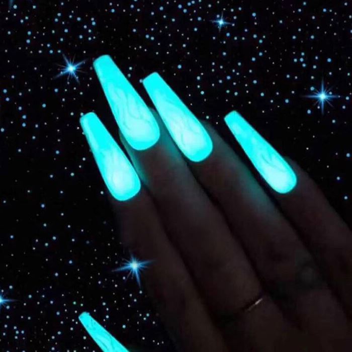 Luminous Polygel Nail Nail Every Day And Night 