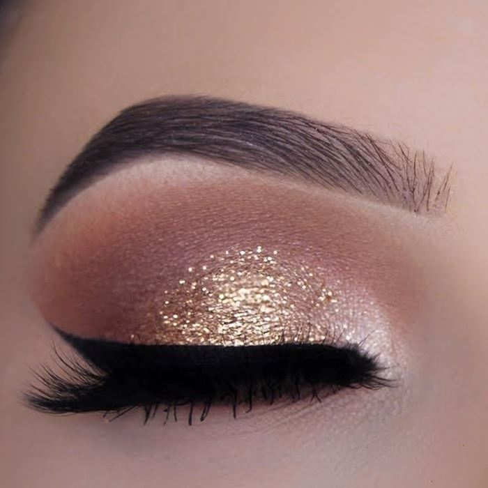 Paint it On Glitter Eyeshadow Make-up Every Day And Night 