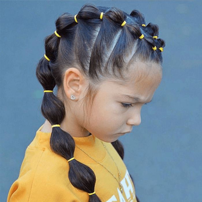 Damage Free Rubber Bands (650 pcs) Hair Accessories Every Day And Night 