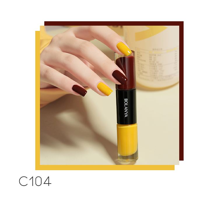 2-in-1 Nail Polish Nail Every Day And Night C104 
