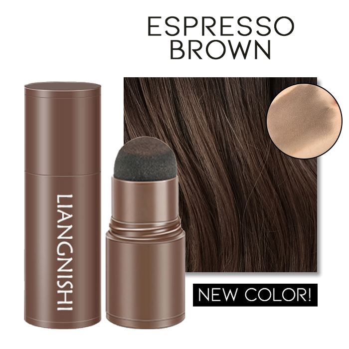 Hair Shading Sponge Pen Hair Color Every Day And Night Espresso Brown 