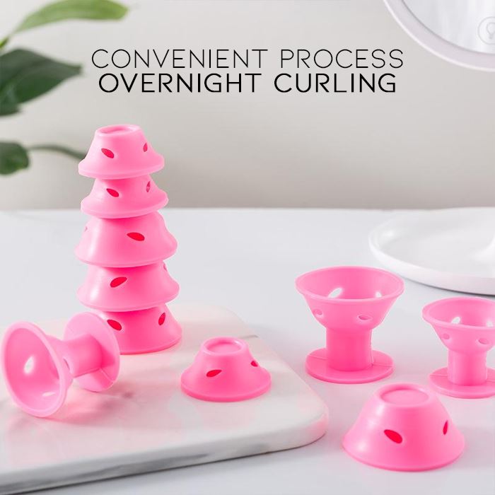 Overnight Heatless Magic Hair Curler Hair Styling Tools Every Day And Night 