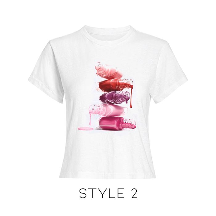 Oh My Nail Polish Tee Shirts & Tops Every Day And Night Style 2 S 