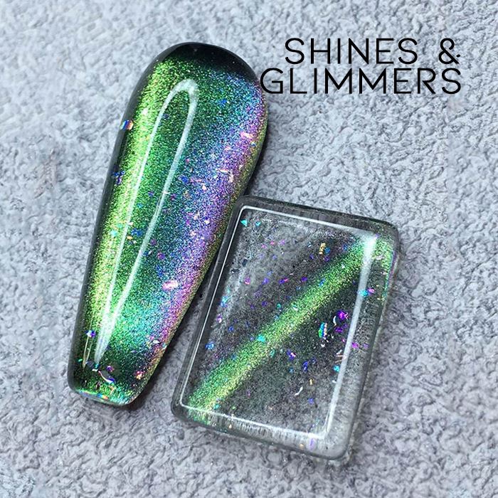 Galaxy Cat Eye Gel Nail Polish Nail Every Day And Night 