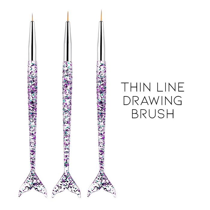 Nail Art Line Drawing Pen Set Every Day And Night 