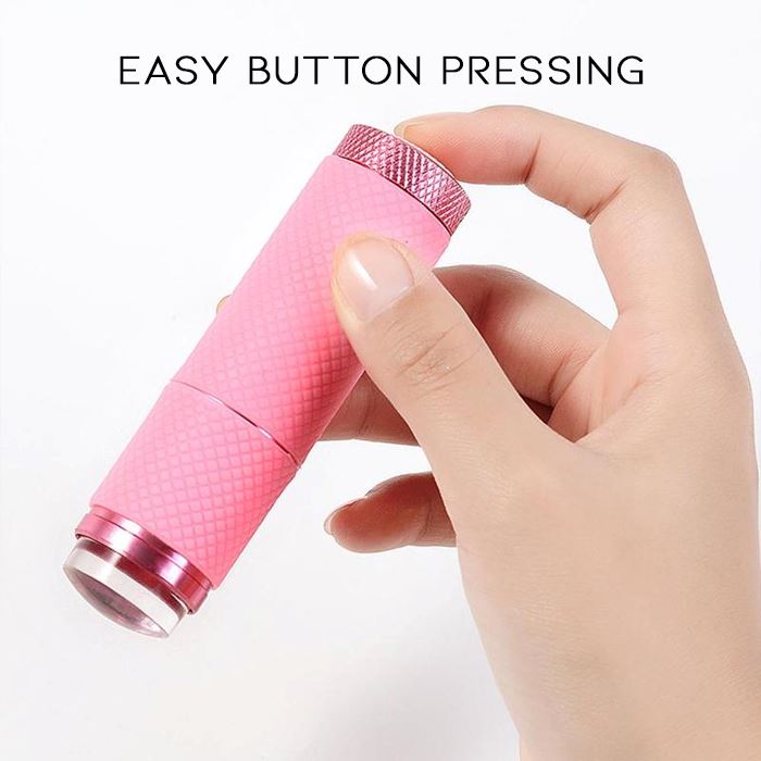 Portable 2in1 Nail Stamp & UV Lamp Nail Every Day And Night 