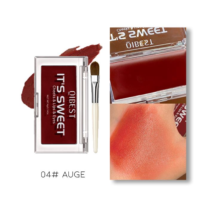 Multi-Use 3-in-1 Face Coloring Cream Make-up Every Day And Night 04# Auge 1pc 