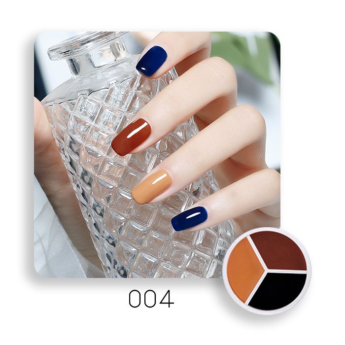 3-in-1 Cream-like Nail Gel Nail Every Day And Night 004 