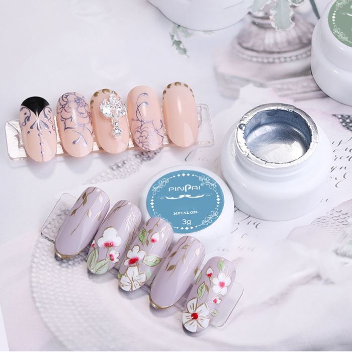 Mirror Shine 3D Nail Gel Nail Every Day And Night 