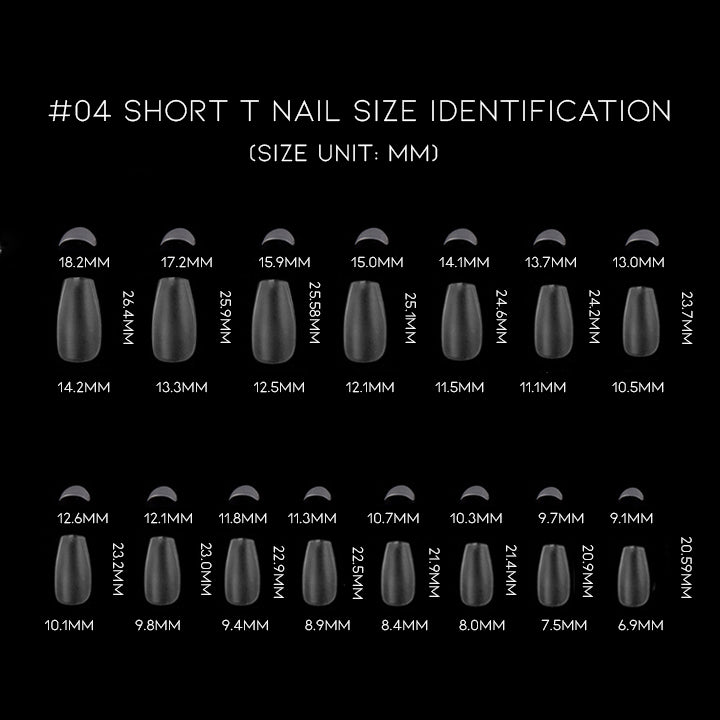 Ultra Thin Realistic False Nails Extension Nail Every Day And Night 