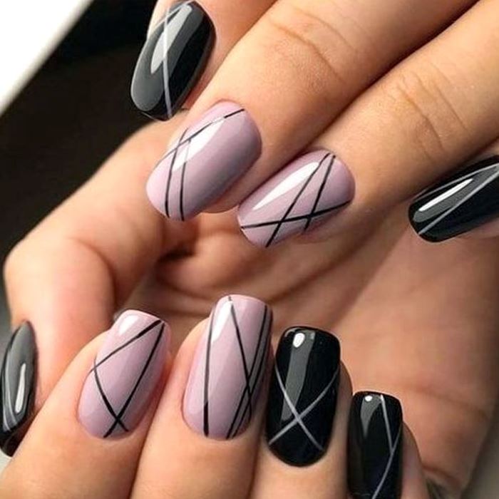 Ultra Thin Curve Manicure Felt Pen Nail Every Day And Night 
