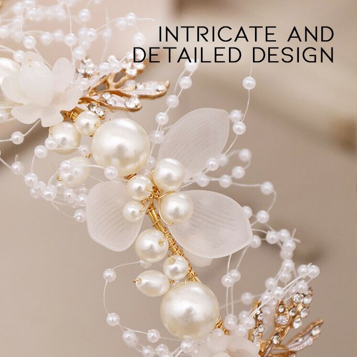 Simple & Elegant Handmade Bridal Headband Hair Styling Tools Every Day And Night 