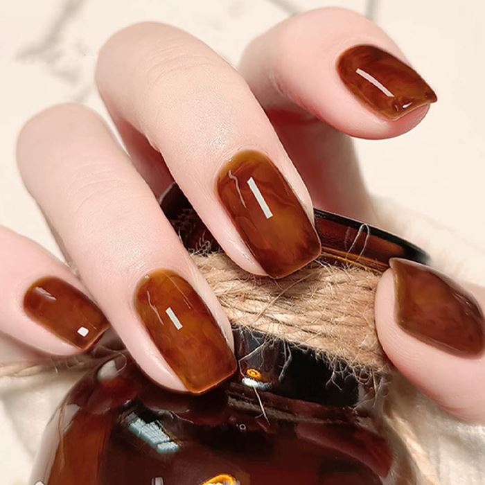 Color Gel Nail Polish (See-Through Collection) Every Day And Night 