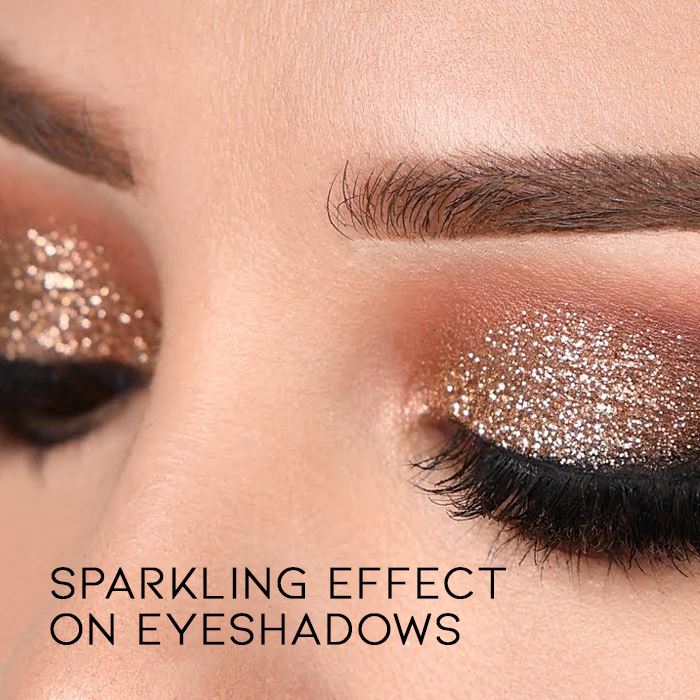 Paint it On Glitter Eyeshadow Make-up Every Day And Night 