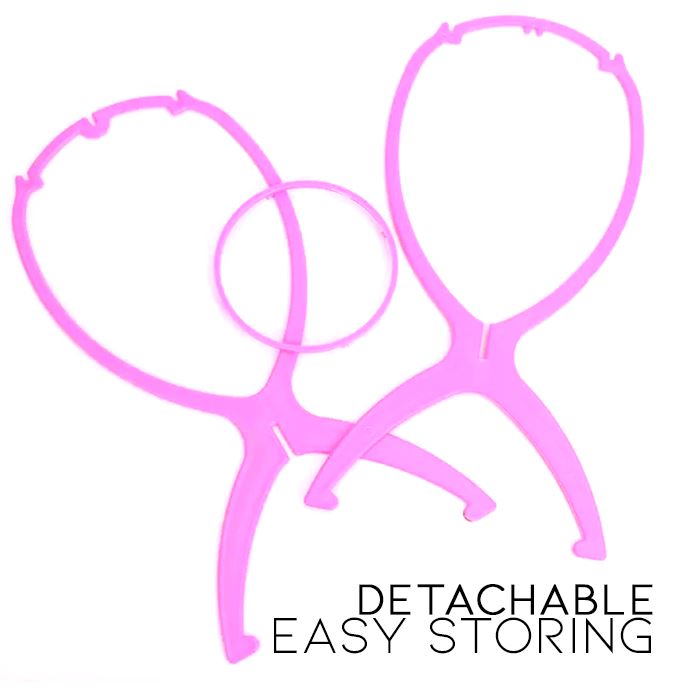 Collapsible Wig Holder Hair Accessories Every Day And Night 