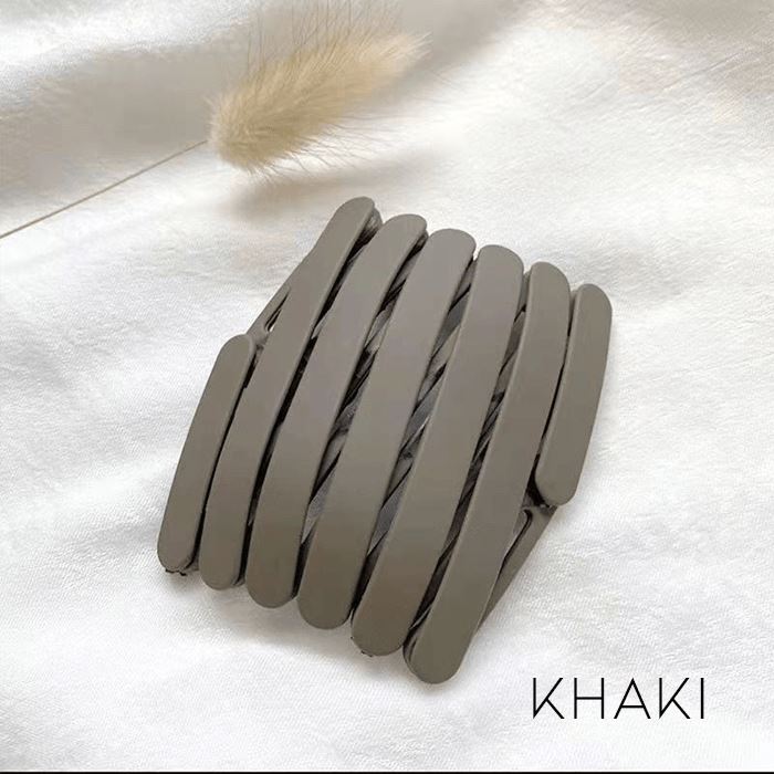 Portable Expandable Headband Morning Shades Khaki 