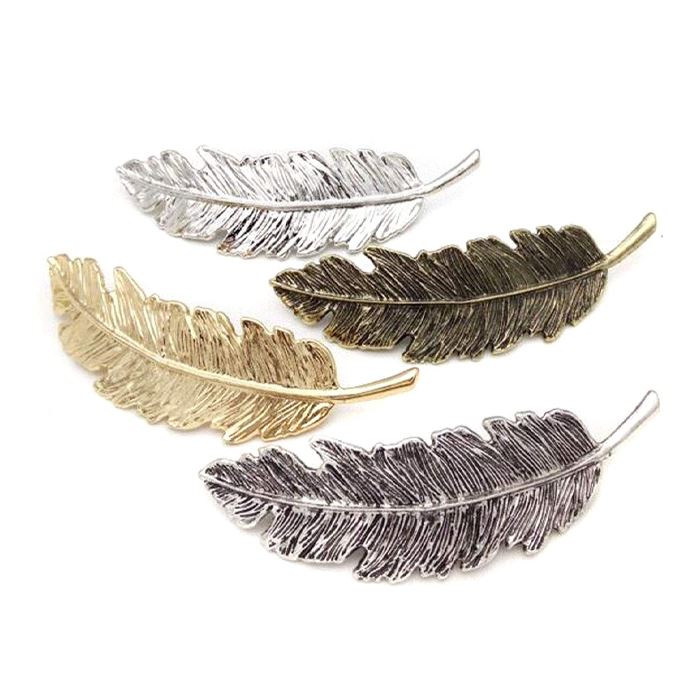 Metal Feather Hair Clip Hair Styling Tools Every Day And Night 