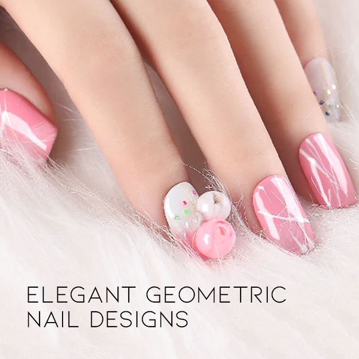 Graphic Line Art Nail Gel Every Day And Night 