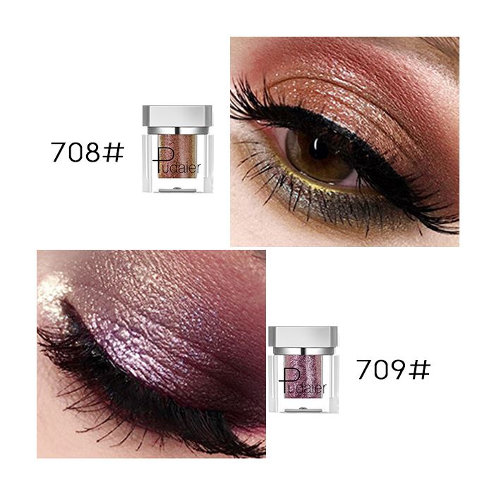 SuperSpark Iridescent Holographic Eyeshadow Make-up Every Day And Night 708# 1pc 